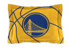 Warriors OFFICIAL NBA "Reverse Slam" Full/Queen Comforter & Sham Set; 86" x 86"