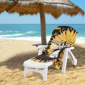 Steelers OFFICIAL NFL "Psychedelic" Beach Towel; 30" x 60"